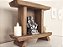 Templo Zen Altar de mesa para estátuas, religião, pedras e cristais ZA05 - Imagem 3