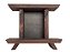 Templo Zen Altar de mesa para estátuas, religião, pedras e cristais ZA05 - Imagem 4