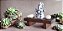 Mini altar e suporte para velas, pedras, estátuas, porta-cristais ZA10 - Imagem 6