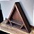 Nicho e Altar Triangular, porta-cristais, pedras, estátuas, óleo essencial ZR6 - Imagem 4