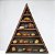 Nicho e Altar Triangular, porta-cristais, pedras, estátuas, óleo essencial ZR11 - Imagem 5