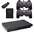 PlayStation 2 Slim Destravado com Memory Card + OPL + pendrive 64gb com 17 Jogos e 2 Controles - Imagem 1