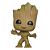 Funko Pop -  Marvel Guardians Of The Galaxy - Groot #202 - Imagem 2