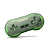 Controle 8BitDo Sem Fio para Super Nintendo SNES / Super Famicom SFC (Verde) - Retro - Imagem 1