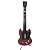 Guitarra RedOctane Vermelha para PS2 - Retrô - Imagem 1