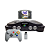 Nintendo 64 Tunado + EverDrive + Controle Sem Fio 8BitDo - Retrô - Imagem 1
