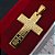 Pingente Cruz Pai Nosso - Banhado a Ouro 18k - Imagem 1