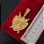 Pingente Fé Escudo Cravejado G - Banhado a Ouro 18k - Imagem 1