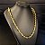 Corrente Cadeado 8mm Fecho Gaveta - Banhado a Ouro 18k - Imagem 3