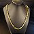Corrente Cadeado 8mm Fecho Gaveta - Banhado a Ouro 18k - Imagem 2