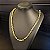 Corrente Cadeado 8mm Fecho Gaveta - Banhado a Ouro 18k - Imagem 5