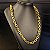 Corrente Cadeado 12mm Fecho Gaveta - Banhado a Ouro 18k - Imagem 4