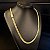 Corrente Grumet 5mm Fecho Gaveta Duplo 750 - Banhado a Ouro 18k - Imagem 2