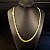 Corrente Grumet 5mm Fecho Gaveta Duplo 750 - Banhado a Ouro 18k - Imagem 3