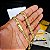 Corrente Grumet 5mm Fecho Gaveta Duplo 750 - Banhado a Ouro 18k - Imagem 4