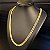 Corrente Grumet 8mm Fecho Gaveta Duplo 750 - Banhado a Ouro 18k - Imagem 2