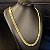 Corrente Grumet 8mm Fecho Gaveta Duplo 750 - Banhado a Ouro 18k - Imagem 6