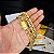 Corrente Grumet 13mm Fecho Gaveta Duplo 750 - Banhado a Ouro 18k - Imagem 3