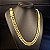 Corrente Grumet 13mm Fecho Gaveta Duplo 750 - Banhado a Ouro 18k - Imagem 5