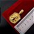 Pingente Deus é Bom o Tempo Todo Cravejado P - Banhado a Ouro 18k - Imagem 1