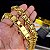 Corrente Dubai 14mm Fecho Gaveta Duplo 750 - Banhado a Ouro 18k - Imagem 3
