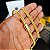 Corrente Lacraia 6mm Fecho Gaveta Duplo 750 - Banhado a Ouro 18k - Imagem 5