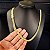 Corrente Lacraia 8mm Fecho Gaveta Duplo 750 - Banhado a Ouro 18k - Imagem 1