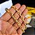 Corrente Meia Cana 6mm Fecho Bomba - Banhado a Ouro 18k - Imagem 5