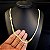 Corrente Flat/Cubano 7mm Gaveta Duplo 750 - Banhado a Ouro 18k - Imagem 1
