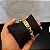 Pulseira Cadeado 12mm Fecho Gaveta - Banhado a Ouro 18k - Imagem 1