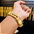 Pulseira Grumet 13mm Fecho Gaveta Duplo 750 - Banhado a Ouro 18k - Imagem 2