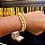 Pulseira Grumet 13mm Fecho Gaveta Duplo 750 - Banhado a Ouro 18k - Imagem 3
