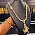 Corrente + Pulseira Cordão Baiano 12mm Fecho Gaveta Duplo 750 + Pingente Jacaré com Dinheiro Cravejado - Banhado a Ouro 18k - Imagem 3