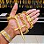 Corrente Cadeado 15mm Fecho Gaveta Duplo 750 + Pingente de Cruz Trançada GG - Banhado a Ouro 18k - Imagem 5