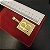 Pingente Letra Placa - Banhado a Ouro 18k - Imagem 2