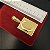 Pingente Letra Placa - Banhado a Ouro 18k - Imagem 3