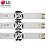 KIT 3 BARRAS DE LED TV LG 32 - AGF78400001 - Imagem 2