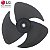 Hélice Do Ventilador Ar Condicionado LG - 5901A10057A - Imagem 3