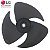 Hélice Do Ventilador Ar Condicionado LG - 5901A10057A - Imagem 2