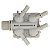 VÁLVULA DE ENTRADA ÁGUA 4 VIAS 12V LAVADORA LG - AJU75412402 - Imagem 6