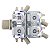 VÁLVULA DE ENTRADA ÁGUA 4 VIAS 12V LAVADORA LG - AJU75412402 - Imagem 5