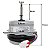 MOTOR DO VENTILADOR DA CONDENSADORA LG - EAU41577624 - Imagem 3