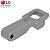 CONTRAPINO DA PORTA LAVAR ROUPAS LG - MFG63099101 - Imagem 2