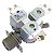 VÁLVULA DE ENTRADA ÁGUA 3 VIAS LAVADORA LG 127V AJU71030102 - Imagem 4