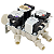 VÁLVULA DE ENTRADA ÁGUA 4 VIAS 12V LAVADORA LG - AJU75412413 - Imagem 3