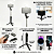 Tripé Bastão de Selfie Bluetooth Retrátil Controle Remoto iPhone Android - Imagem 3