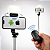 Tripé Bastão de Selfie Bluetooth Retrátil Controle Remoto iPhone Android - Imagem 1