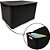 Caixa organizadora, 15L, preta- Rattan - Imagem 3