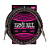 Cabo Têxtil Ernie Ball Purple Python para Guitarra – 3,04 metros – P10 x P10 - Imagem 1