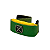 DMMD05 ABAFADOR DAMPER MD COURO VERDE METALICO - Imagem 2